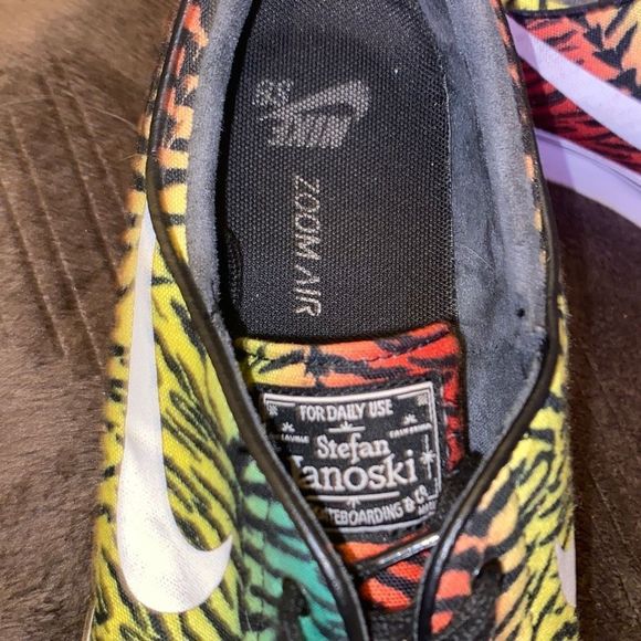 Nike Zoom Stefan Janoski Sz 12 CNVS Tiger Pack Canvas Skateboarding  Shoes - Picture 4 of 11